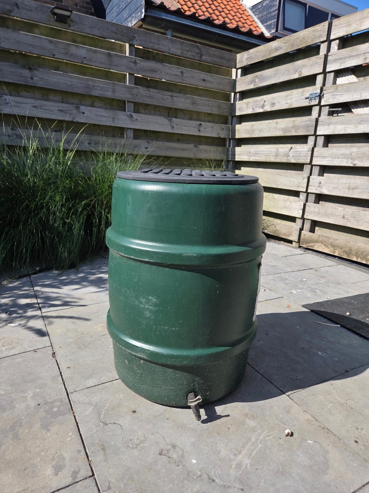 Regenton met aftap kraantje, Tuin en Terras, 150 liter of meer, Ophalen