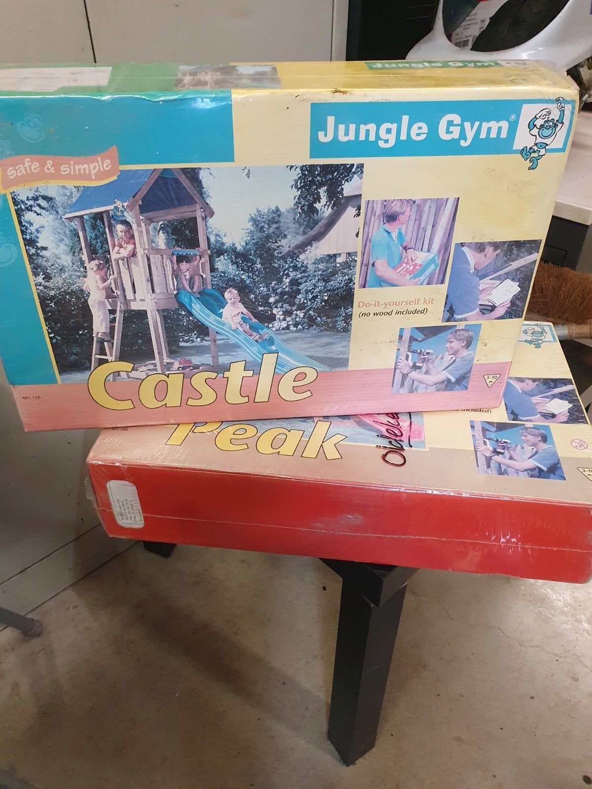 Jungle Gym Castle Speeltoestel Bouwpakket (Nieuw), Ophalen of Verzenden, Nieuw, Klimwand