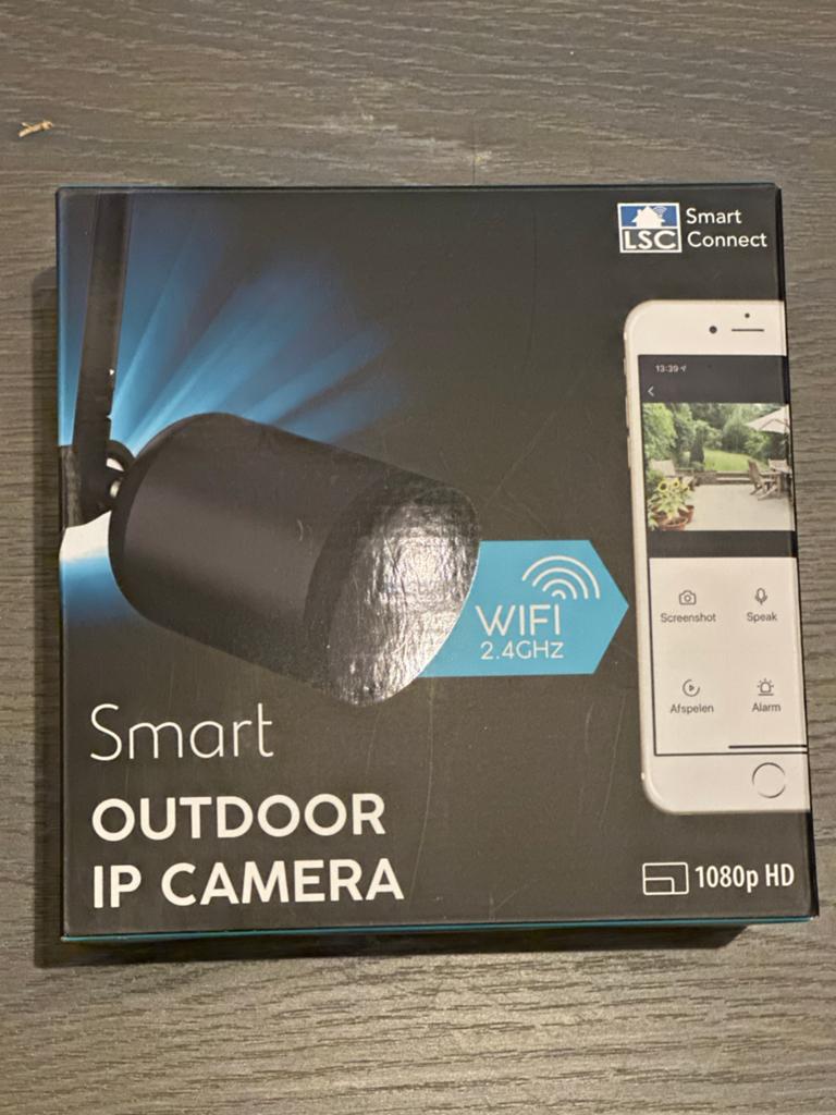 LSC Smart Connect Outdoor IP Camera 1080p HD, Audio, Tv en Foto, Videobewaking, Ophalen of Verzenden, Nieuw, Buitencamera