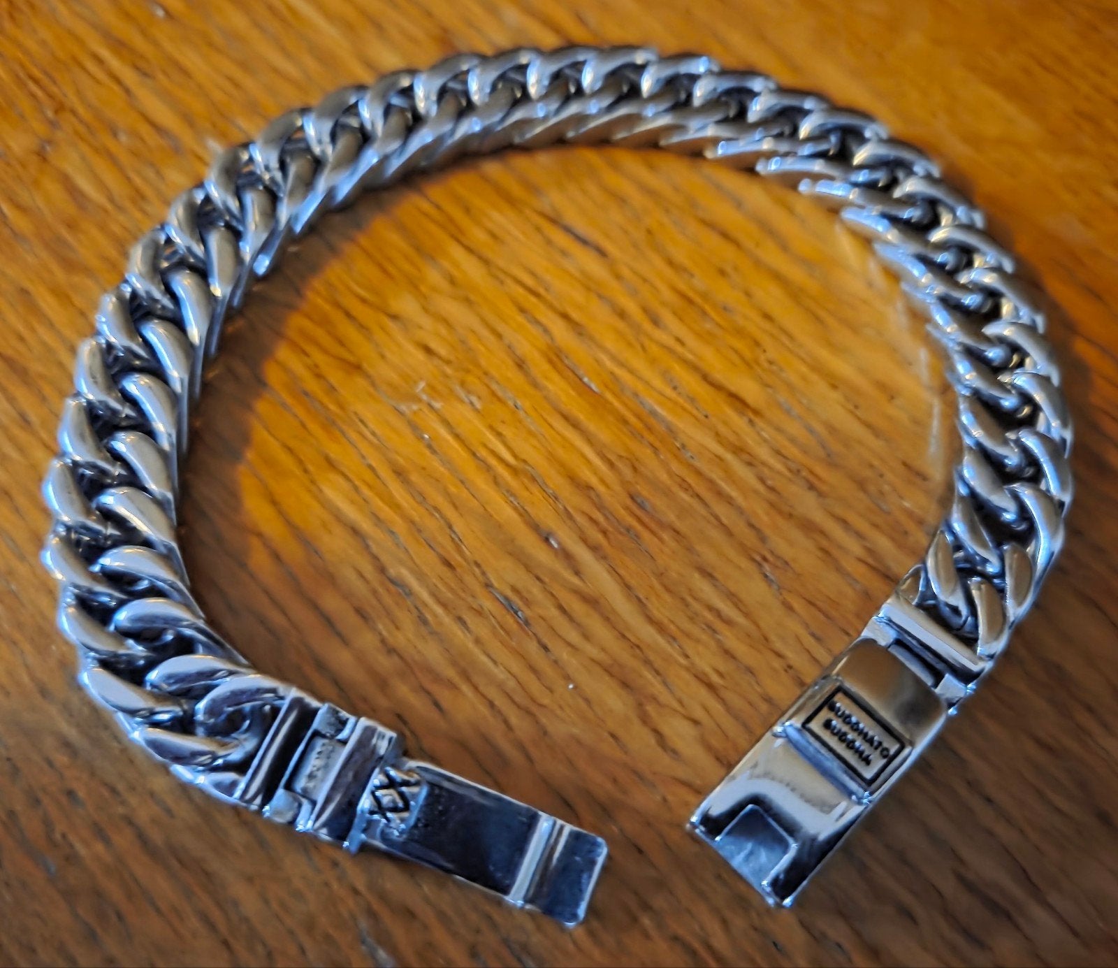 BUDDHATO BUDDAH HEREN ARM STAINLESS STEEL NIEUW, Ophalen of Verzenden, Nieuw, Zilver, Staal
