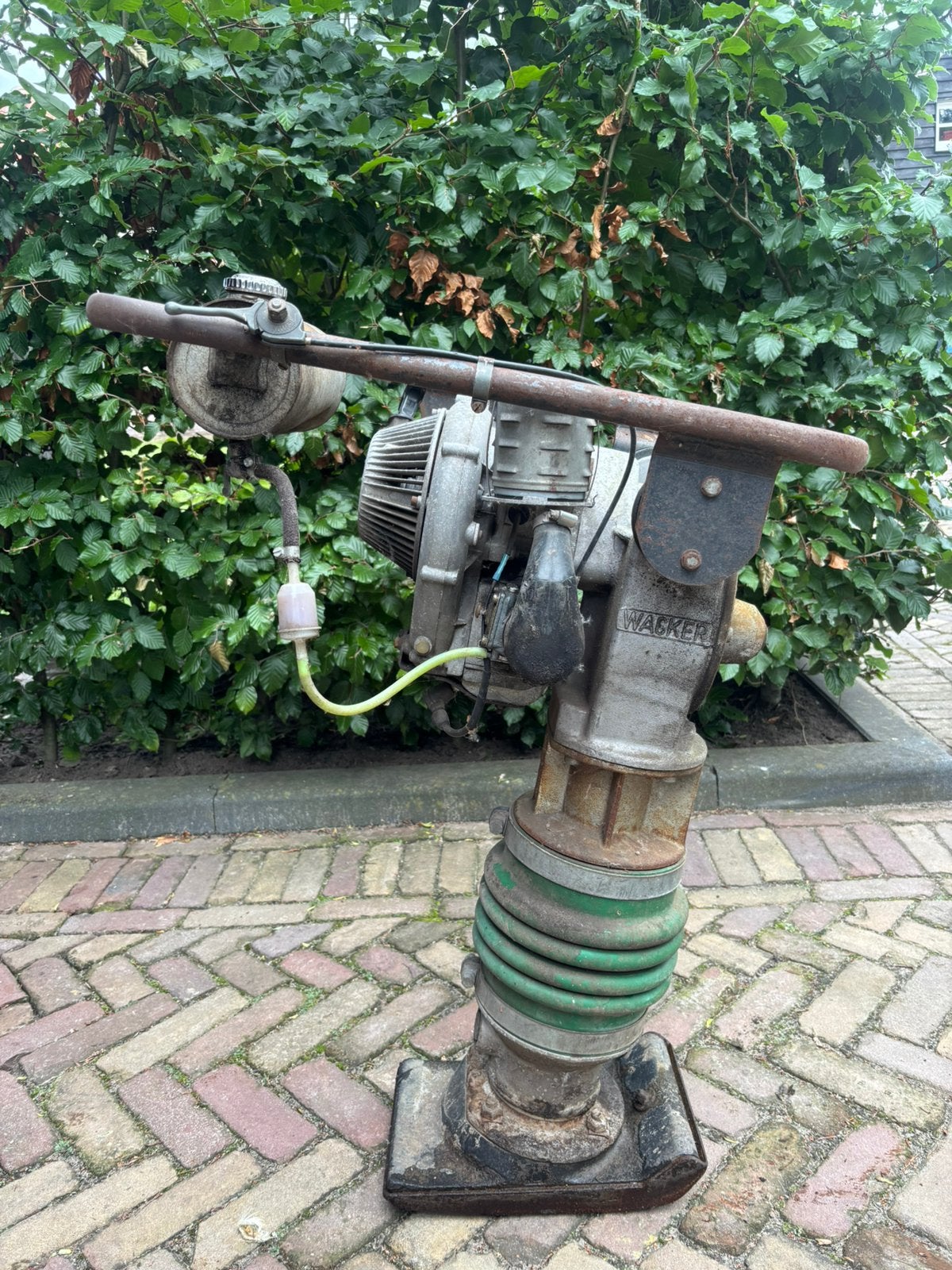 Wacker BS60U, Ophalen, Zo goed als nieuw