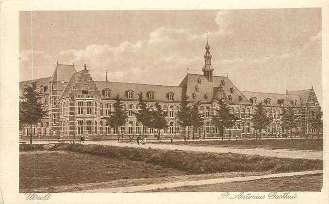 301-130-011 Utrecht St Antonius Gasthuis, Verzenden, Voor 1920, Utrecht