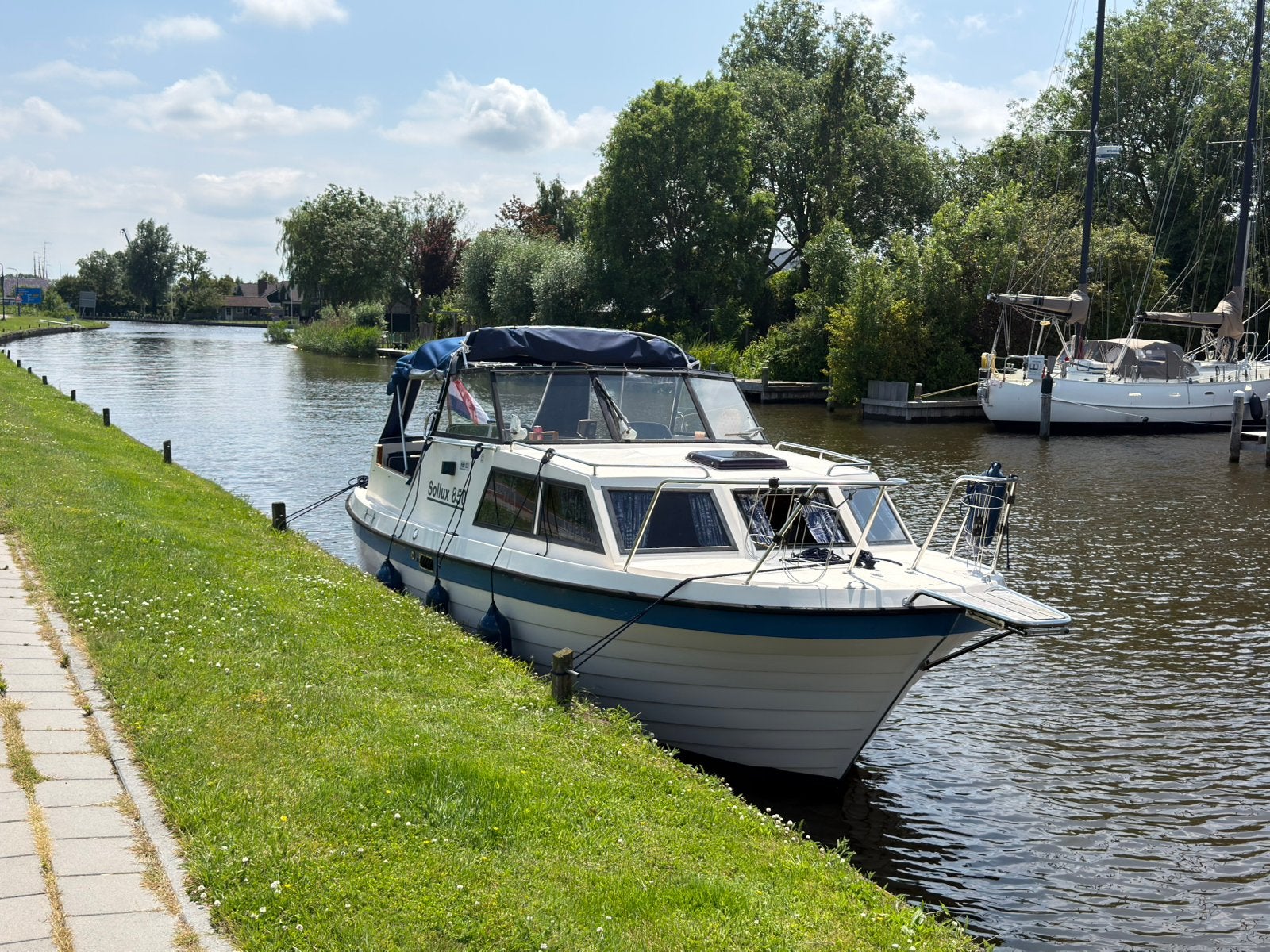 Sollux 850 Noorse spitgatter | Nieuwe motor!, 9 m, Gebruikt, Binnenboordmotor, 95 pk