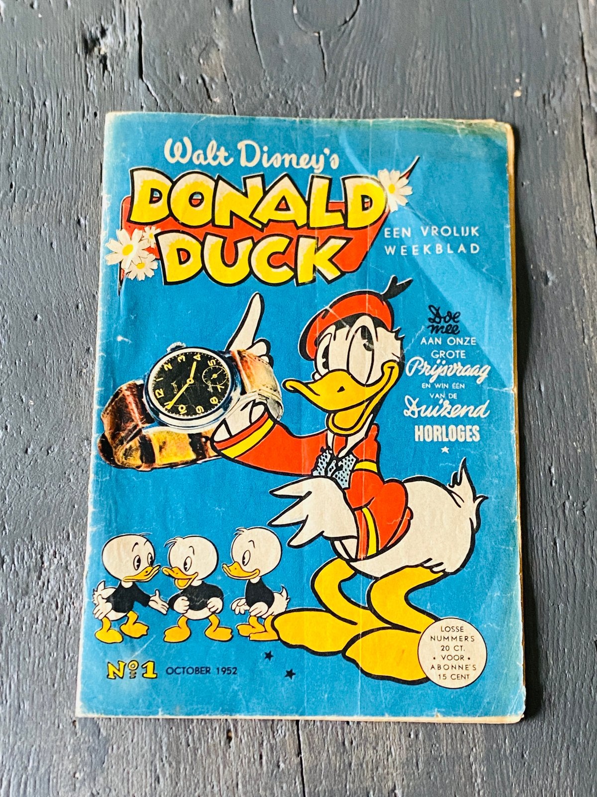 Donald Duck 1952 nummer 1, Boeken, Eén stripboek, Ophalen of Verzenden