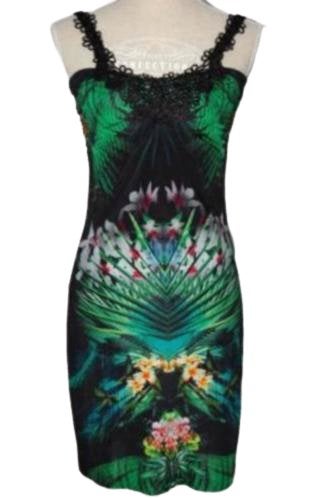 Ana Alcazar jurkje, jurk, groen, Mt. 34 / XS, Kleding | Dames, Verzenden, Zo goed als nieuw, Boven de knie, Groen