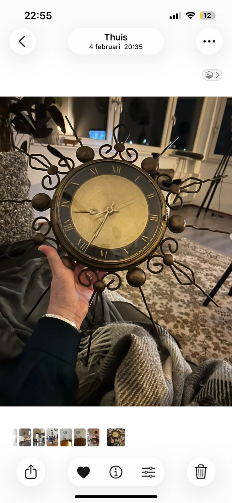 Zonneklok vintage!, Ophalen of Verzenden