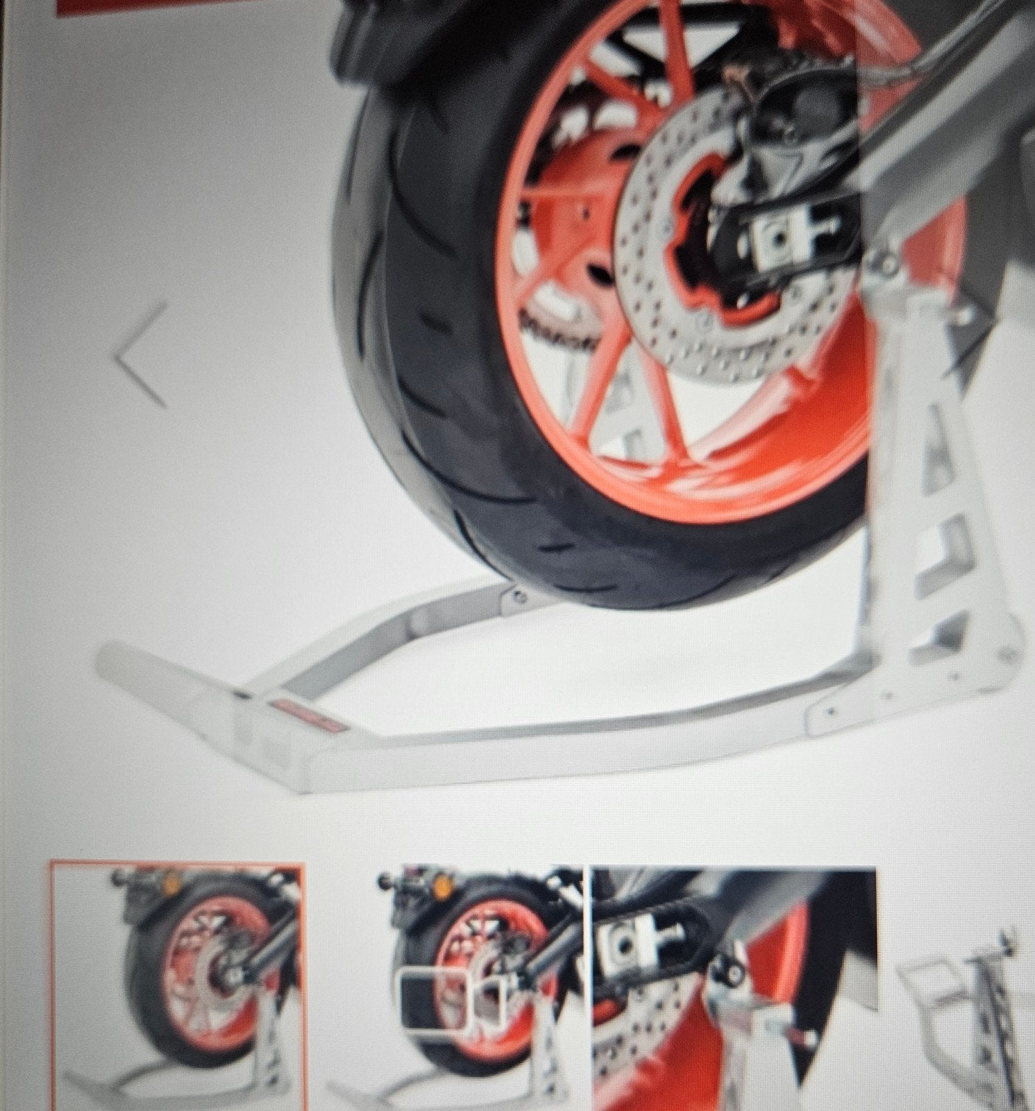 Motorfiets achterwiel standaard, nog nieuw in doos, Ophalen of Verzenden, Nieuw