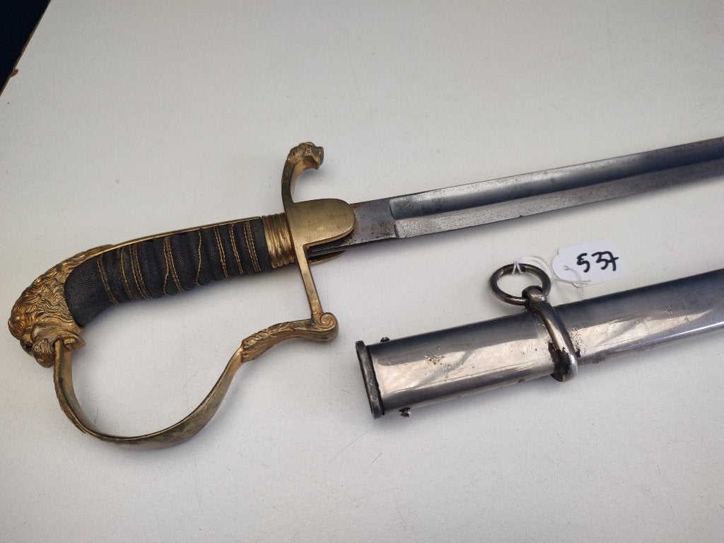 Sabel # 537 - Nederland - wandelsabel, Verzenden, Landmacht, Nederland, Zwaard of Sabel