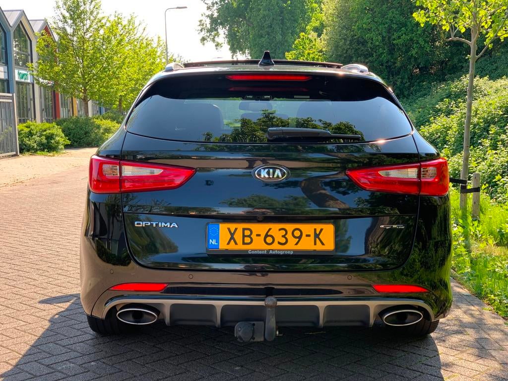 Kia Optima Sportswagon 1.7 CRDi GT-Line 2019 PANO LEDER H&K, Gebruikt, Euro 6, 4 cilinders, 1535 kg