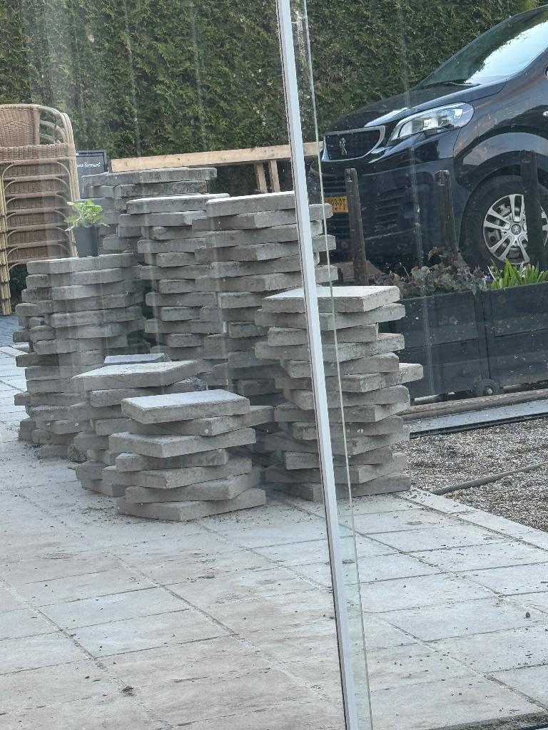 Nieuwe Trottoirtegels, Tuin en Terras, Tegels en Klinkers, Ophalen, Nieuw, 10 m² of meer, Beton