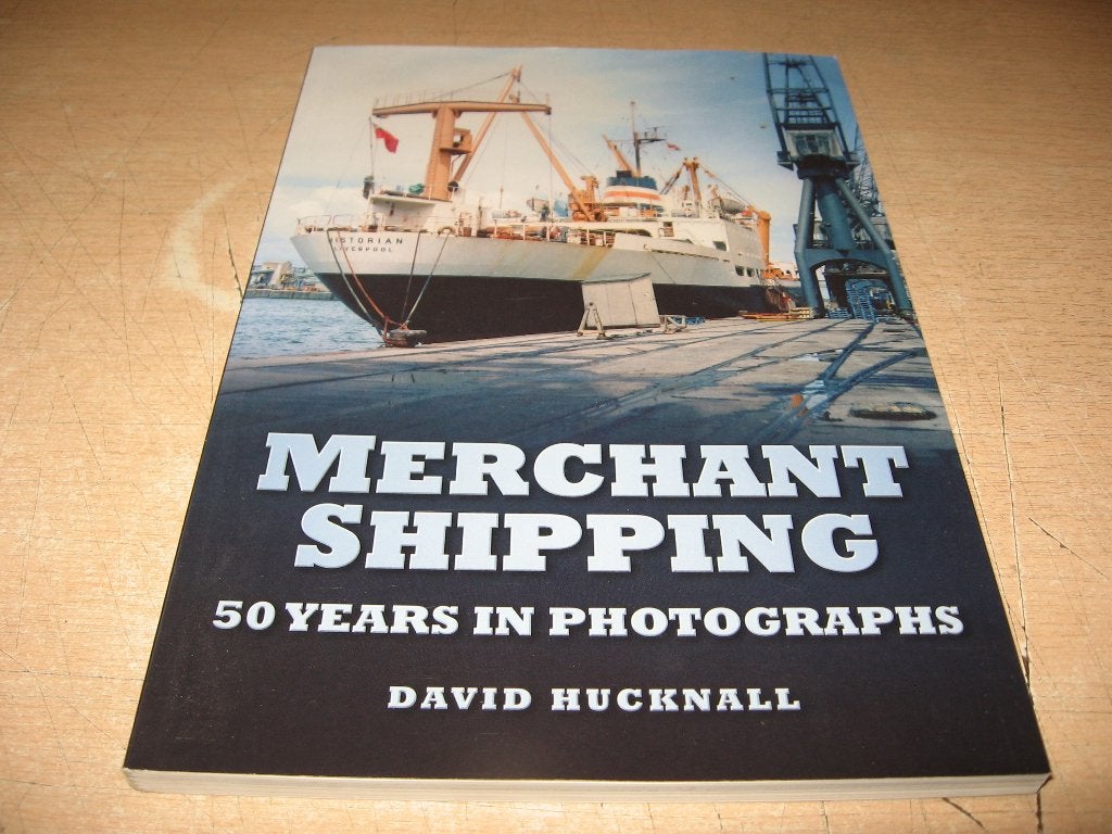 david Hucknall     Merchant Shipping,50 years in photographs, Ophalen of Verzenden, Zo goed als nieuw, Boek of Tijdschrift