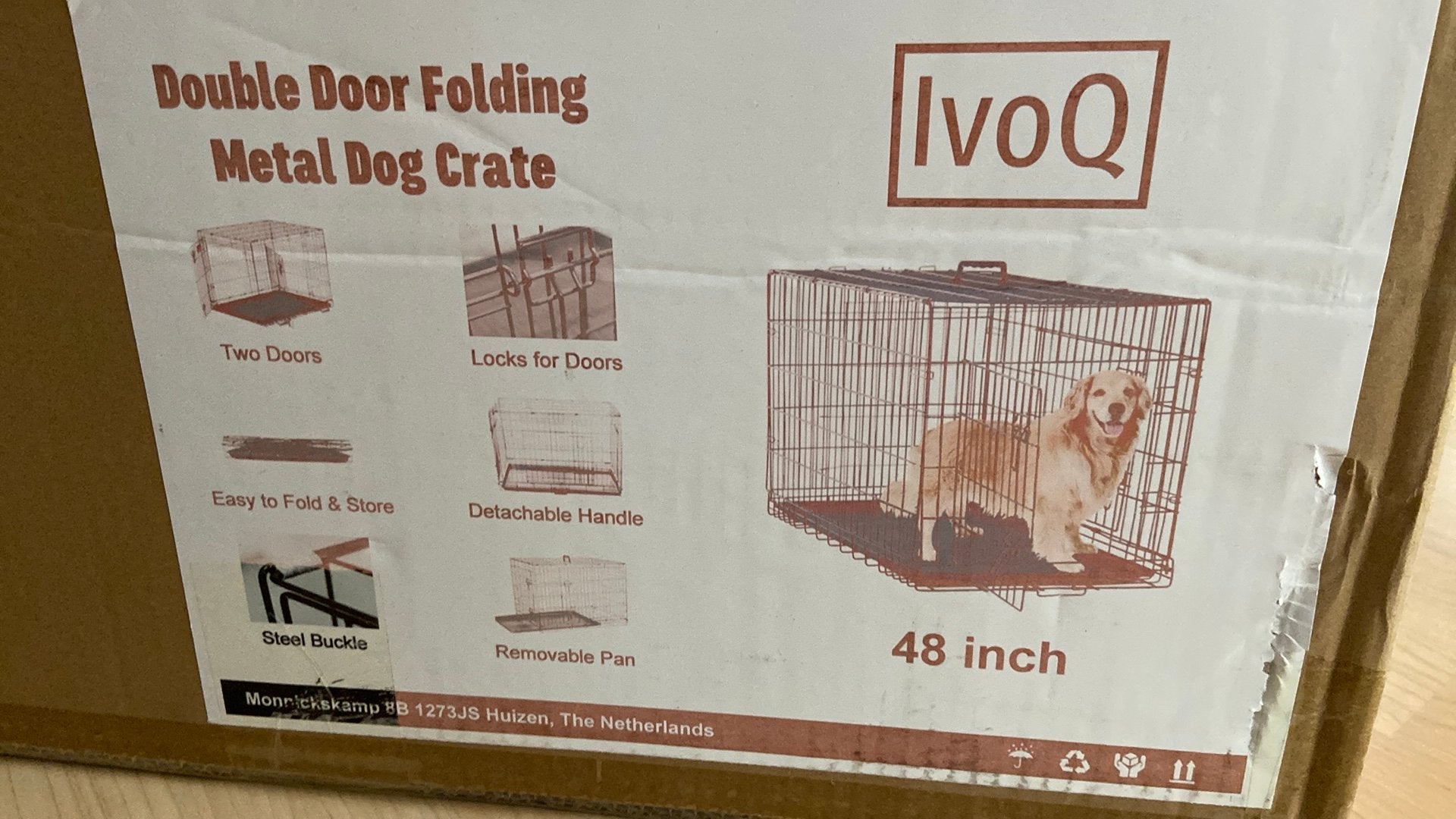 Honden bench, Dieren en Toebehoren, Ophalen, Zo goed als nieuw