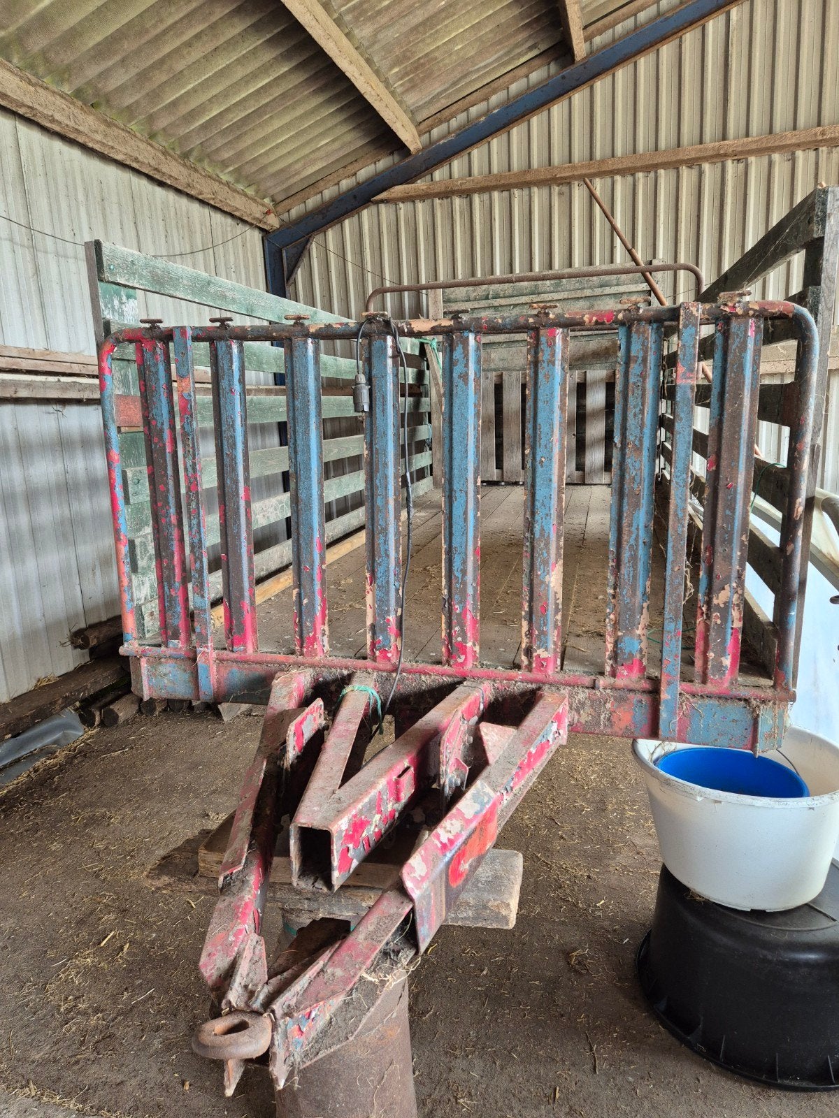 Robuuste veewagen, Ophalen, Veehouderij, Transport