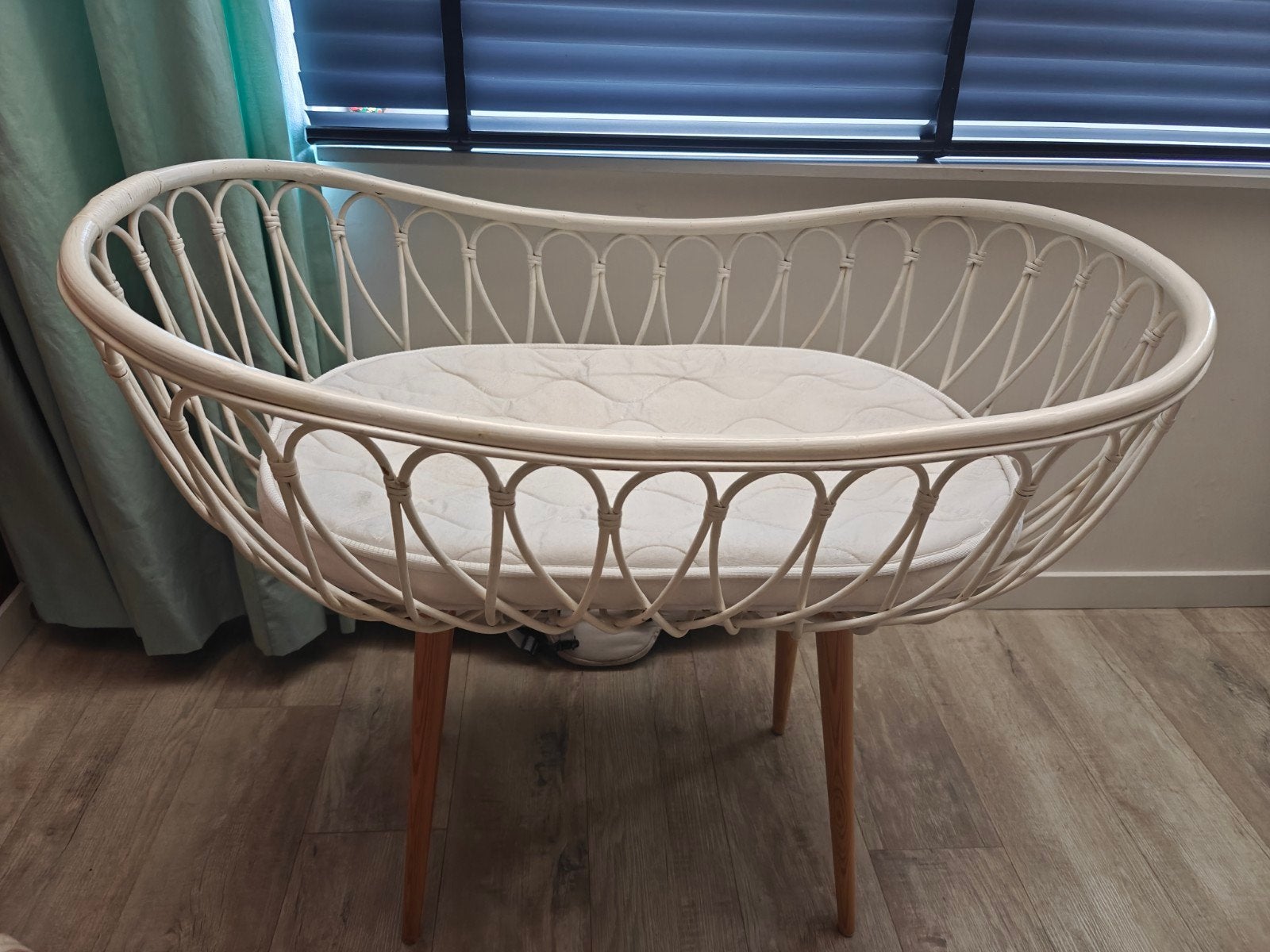 Rotan Wieg Co-sleeper Boho Stijl, Ophalen, Gebruikt, Wieg