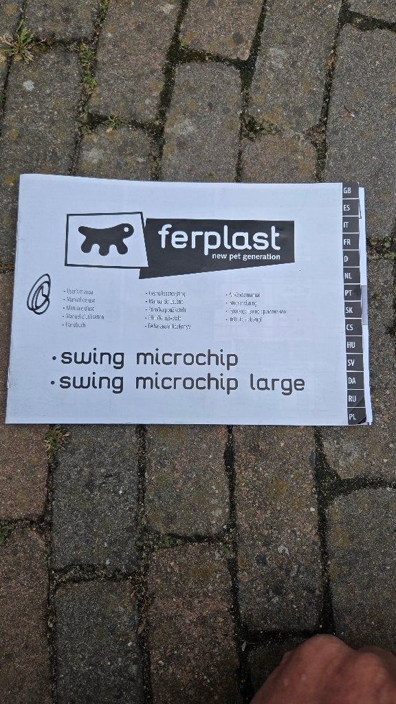 Kattenluik met voor chip, Dieren en Toebehoren, Ophalen, Zo goed als nieuw