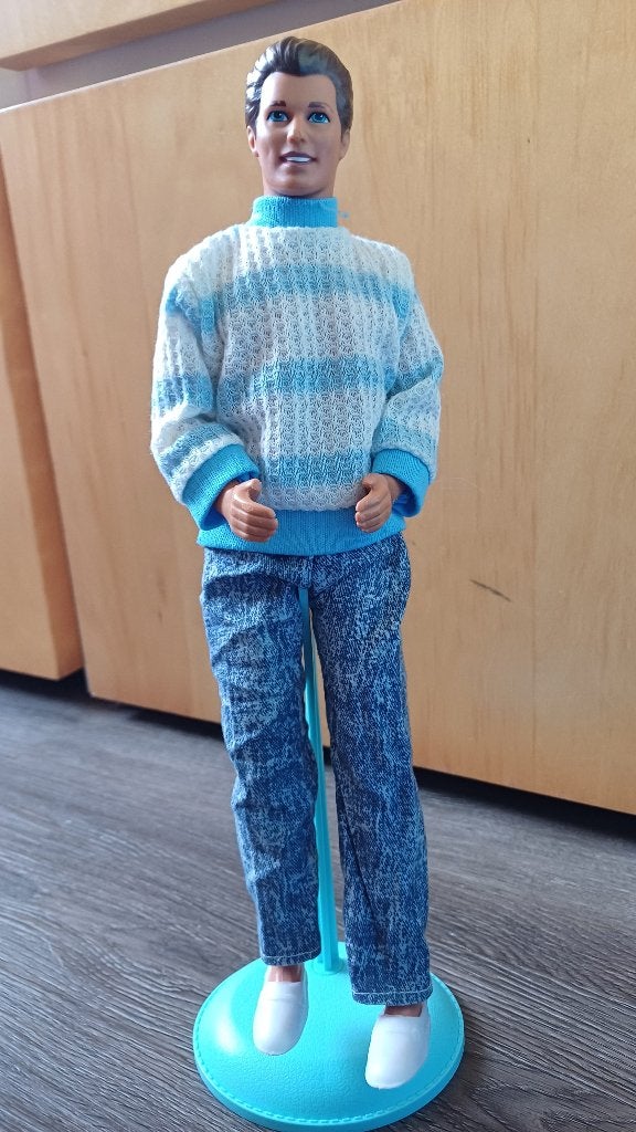 Ken barbiepop, Kinderen en Baby's, Ophalen of Verzenden, Gebruikt, Barbie