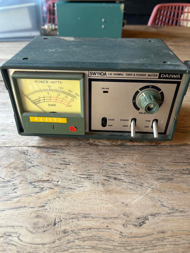 Daiwa SW110A SWR & Power Meter 1.8-150MHz, Ophalen of Verzenden, Zo goed als nieuw
