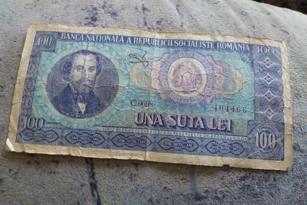 Bankbiljet - Roemenie oude 100 Lei 1966 (b 3, Ophalen of Verzenden, Overige landen, Los biljet