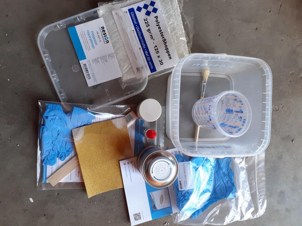 Reparatieset polyester boot, Ophalen of Verzenden