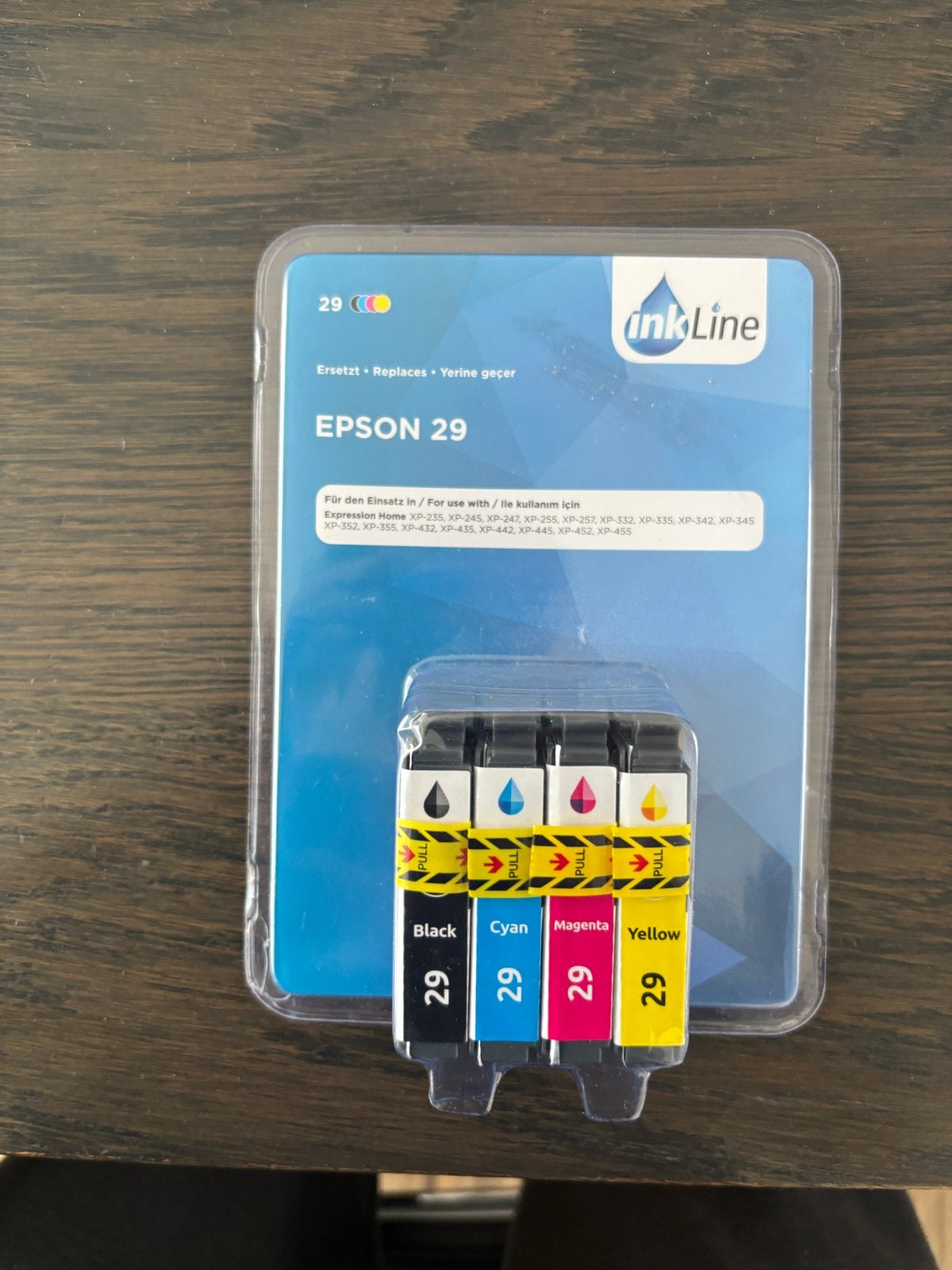 Nieuwe InkLine Epson 29 Inktcartridges Set (4 kleuren), Ophalen of Verzenden, Nieuw, Kleur printen, Inkjetprinter
