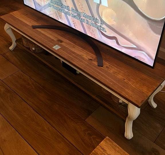 Riviera Maison Driftwood Salontafel, Ophalen, 50 tot 100 cm, Zo goed als nieuw, 150 tot 200 cm