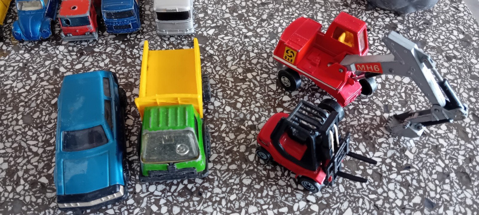 Verzameling vintage speelgoed (BuddyL, Matchbox, Tonka,, Ophalen of Verzenden