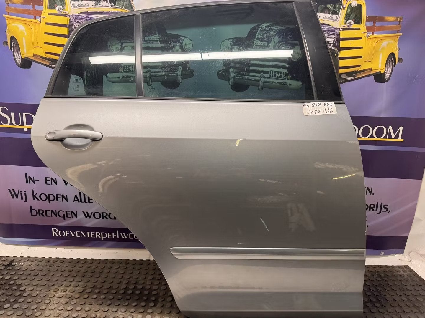 Golf plus achter deur 2009-2014 rechts kleurcode LY7G, Auto-onderdelen, Carrosserie en Plaatwerk, Gebruikt, Volkswagen AG, Achter