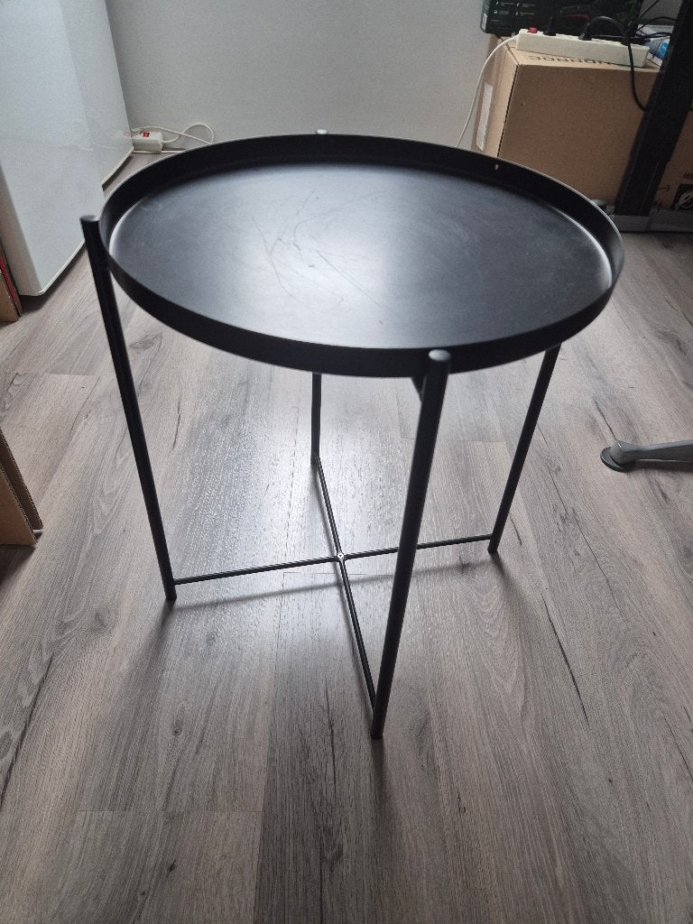 Gladom - salontafel, Ophalen, Minder dan 50 cm, Gebruikt, Rond