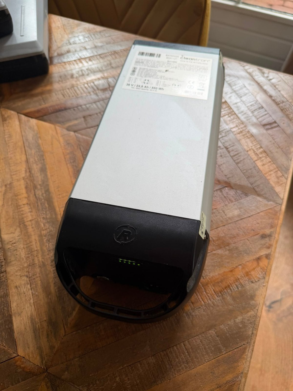 Zgan accu fietsaccu van Raam cube cleantron 24,8Ah 880Wh, Ophalen of Verzenden, Zo goed als nieuw