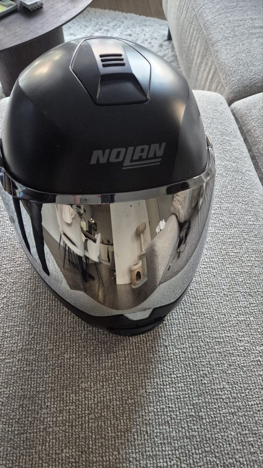 Nolan Systeemhelm - Zwart, Maat M, Motoren, M, Systeemhelm, Heren, Nolan