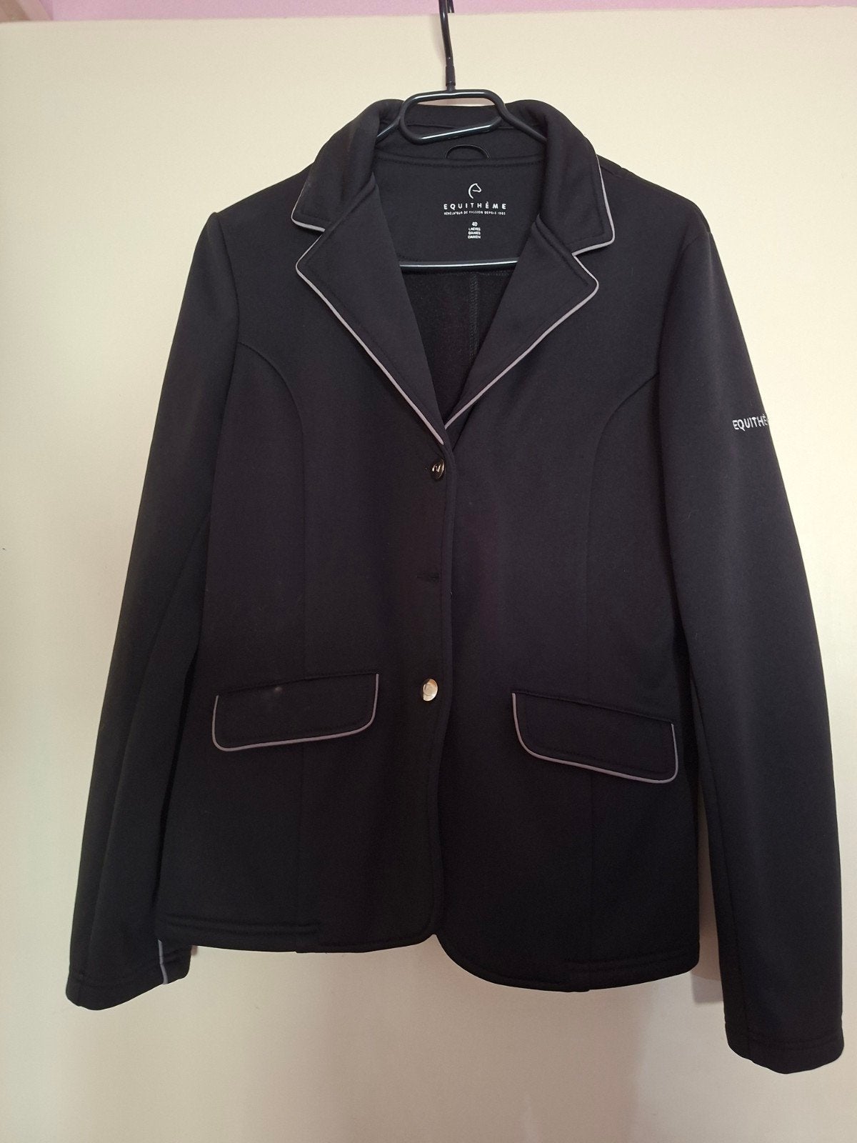 Paardry wedstrijd jas, Dieren en Toebehoren, Paardrijkleding, Gebruikt, Dressuur, Ophalen of Verzenden, Dames