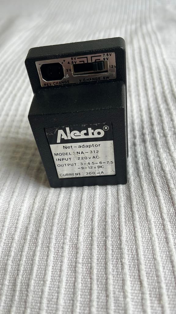 Alecto net adaptor., Ophalen of Verzenden, Gebruikt