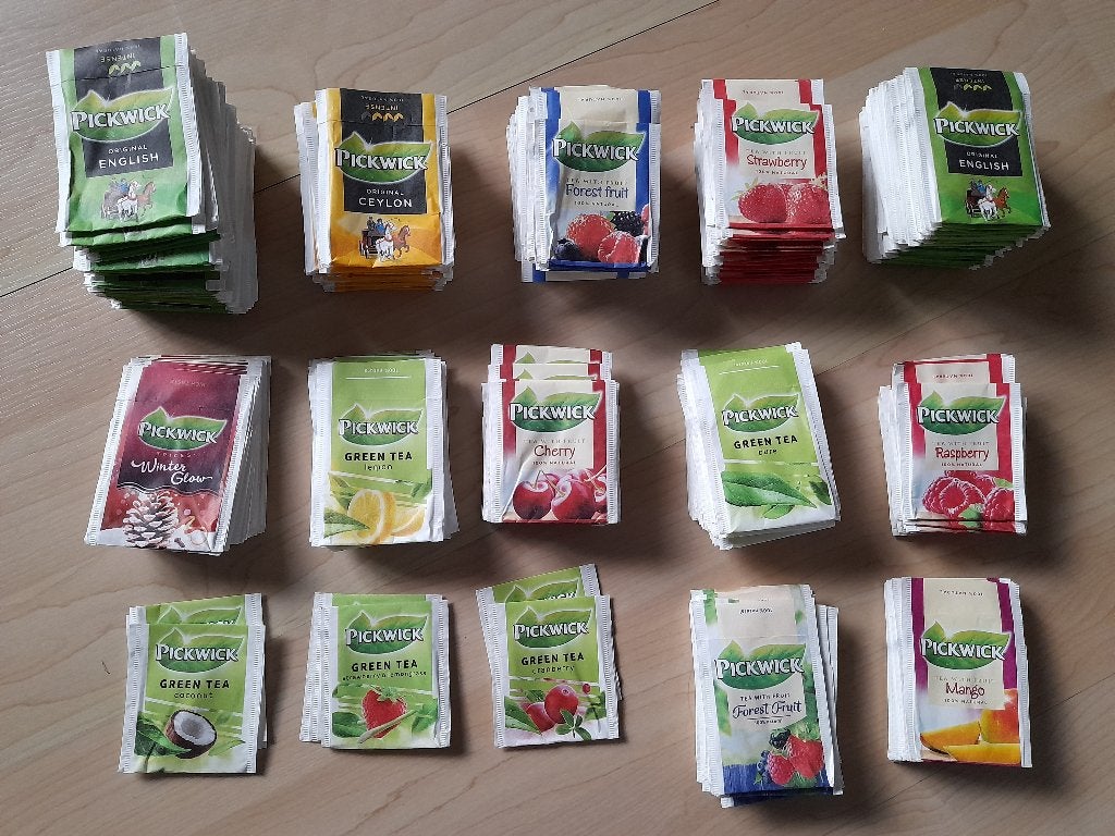 NIEUW 400 LEGE PICKWICK THEEZAKJES, Ophalen of Verzenden, Nieuw
