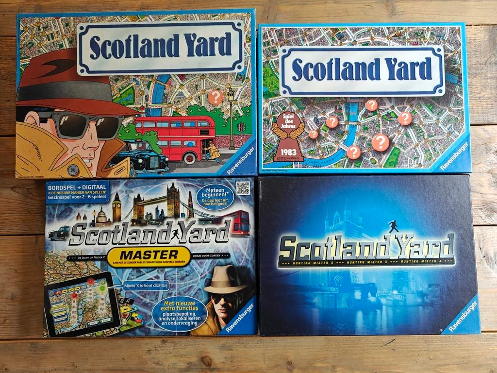 4 X Scotland yard., Ophalen of Verzenden, Ravensburger., Ravensburger., Ravensburger.