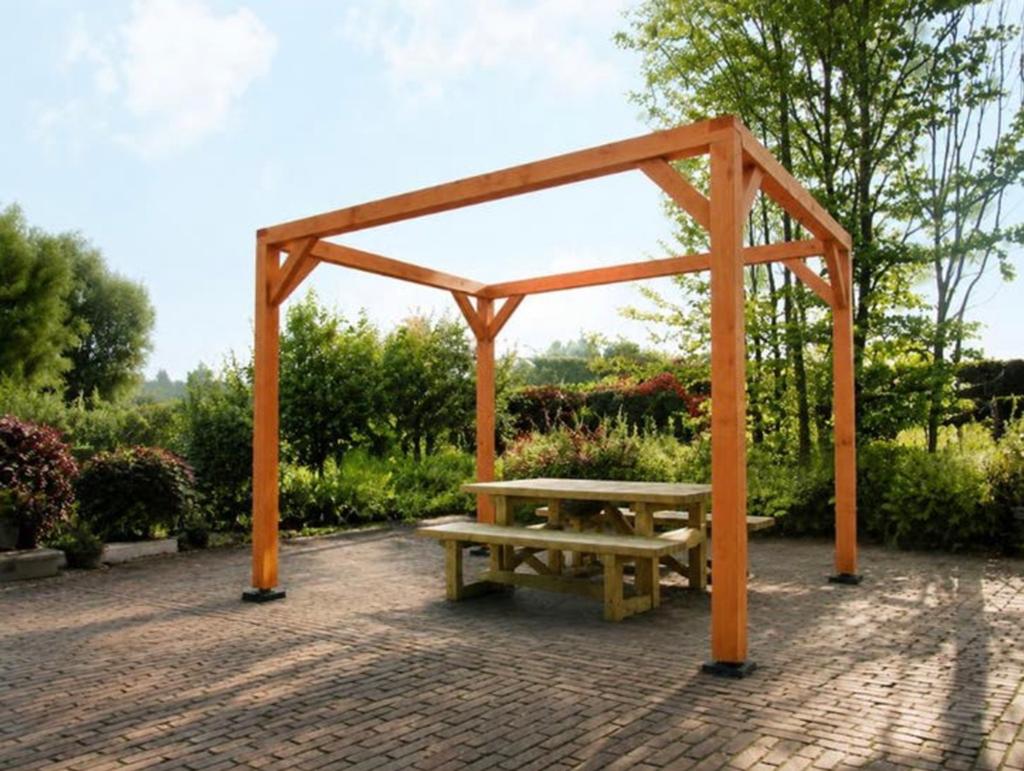 Nieuw Douglas constructie voor schaduwpergola 400 x 300 cm, Ophalen, Nieuw, Overige typen