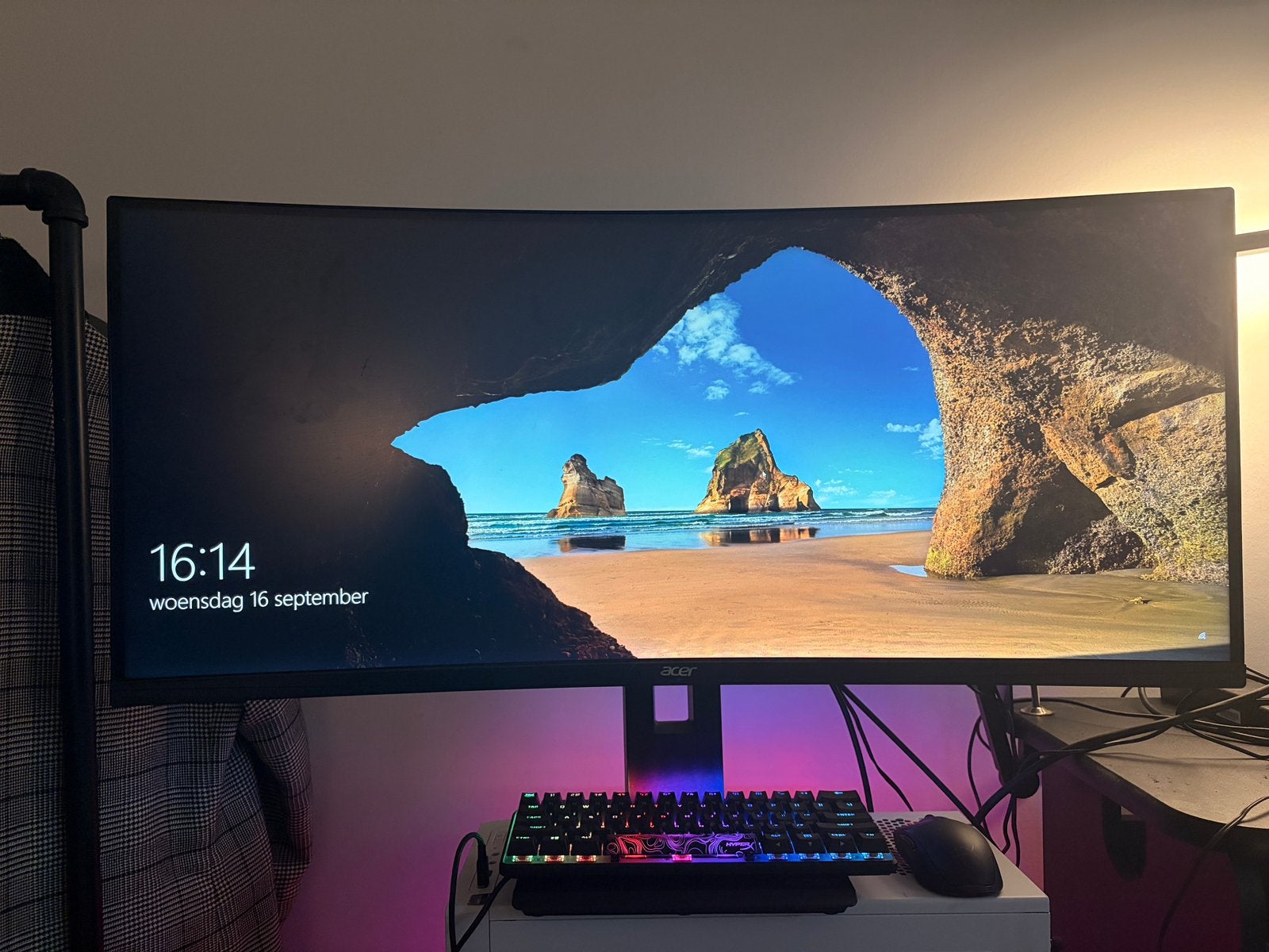Complete gaming pc incl. monitor, Computers en Software, Ophalen, HDD, Zo goed als nieuw, Gaming
