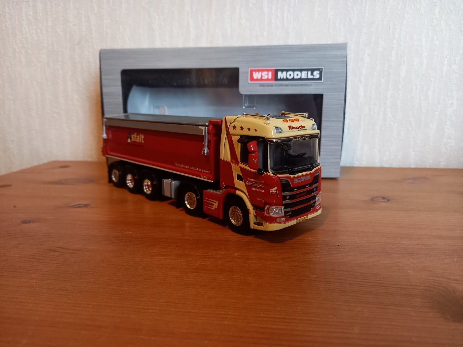 Wsi Scania Mussche Staphorst, Ophalen of Verzenden, Nieuw, Bus of Vrachtwagen, Wsi