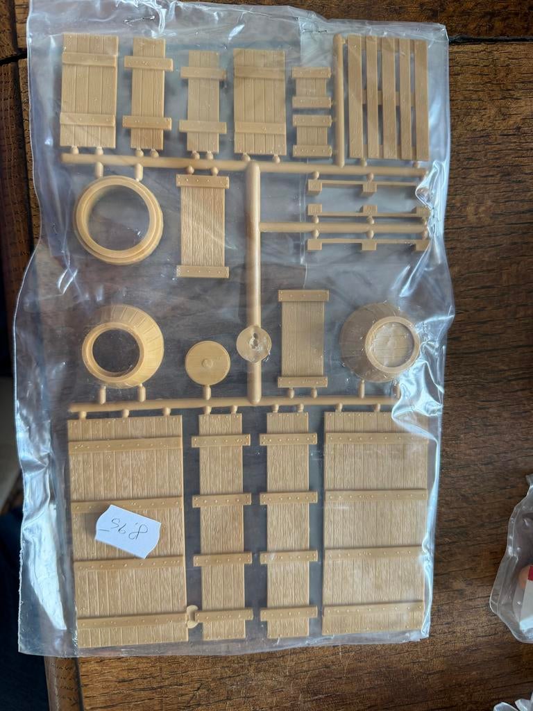 Modelbouw Houten Vaten en Panelen Set, Ophalen of Verzenden, Nieuw, Groter dan 1:35, Diorama