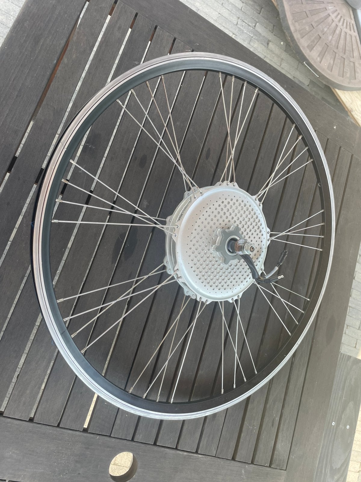 Achterwiel met motor Bionx, Fietsen en Brommers, Ophalen, Zo goed als nieuw, Motor