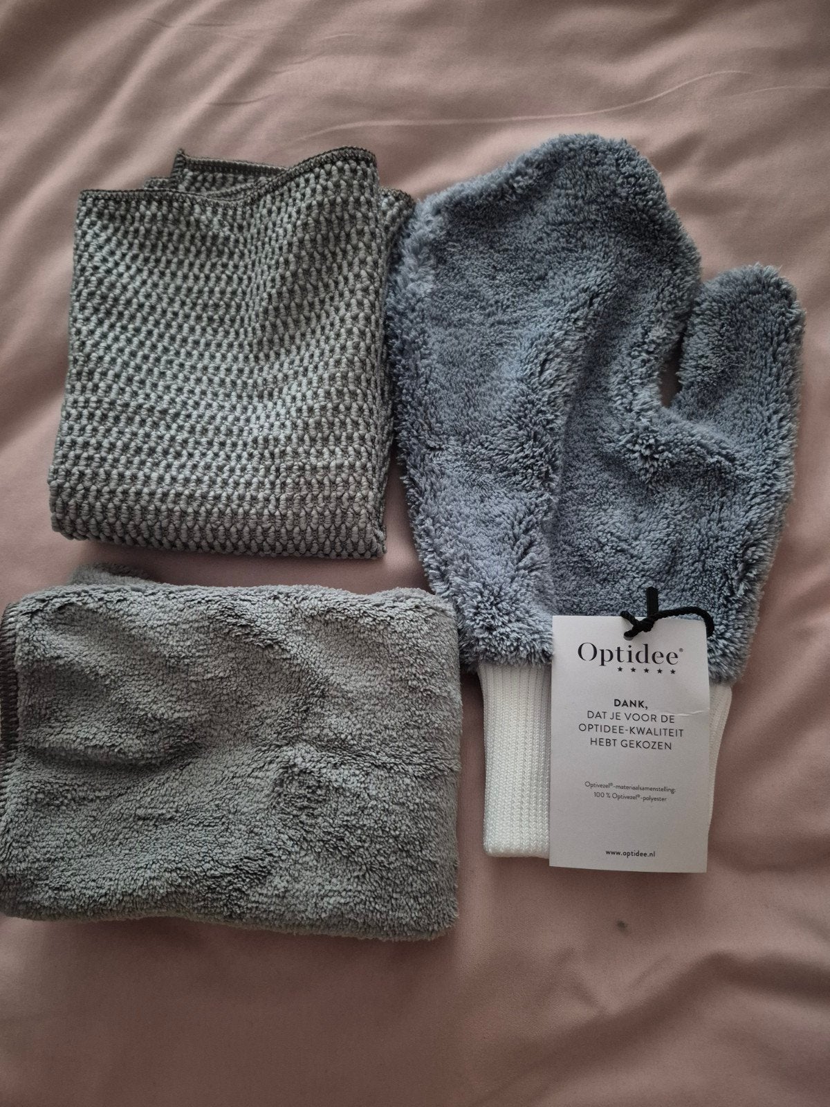 Optidee 3 delig Varius Clean-set Nieuw!, Ophalen, Eenpersoons, Wit, Nieuw