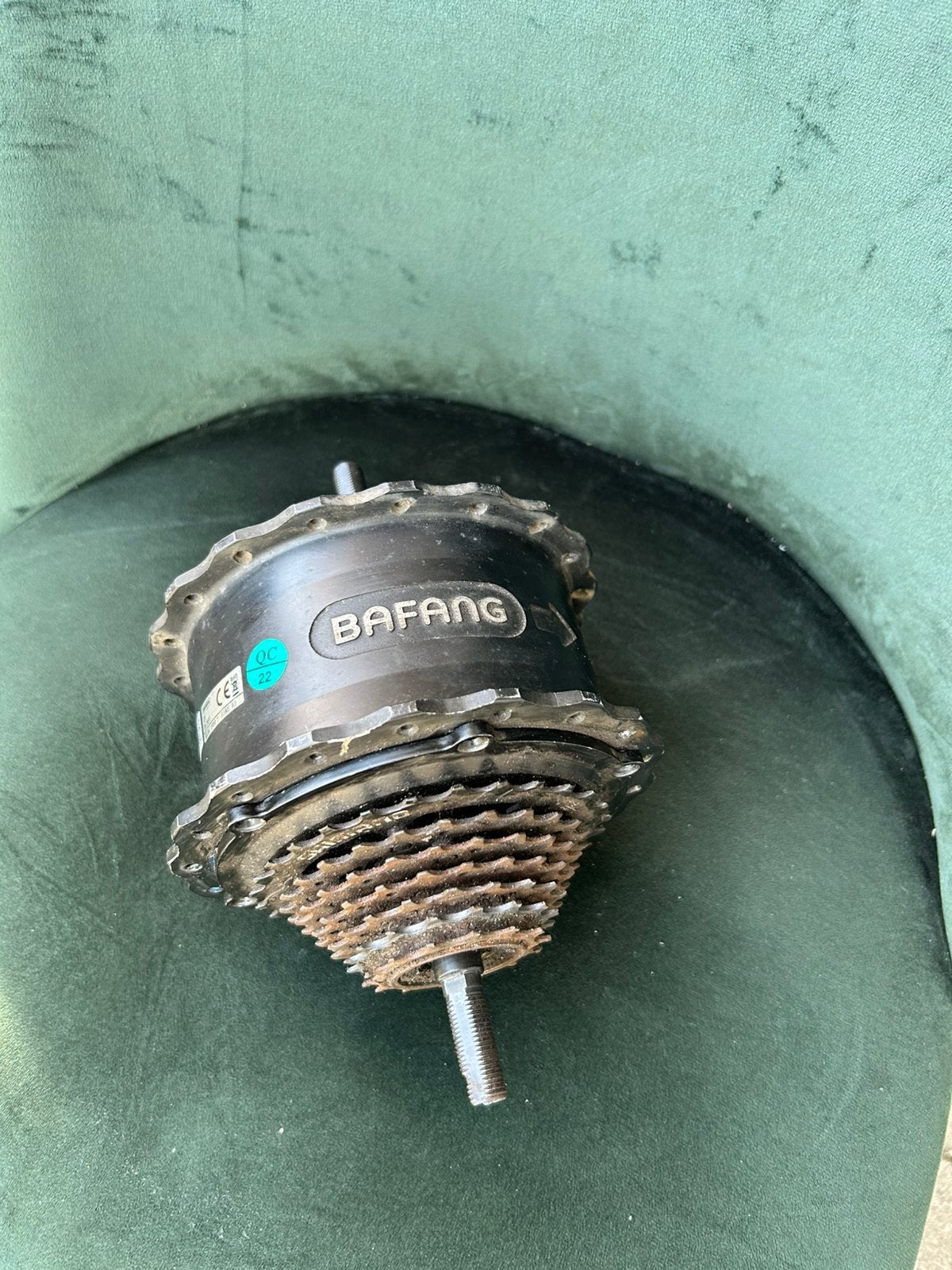 Bafang motor mist alleen kabel, Fietsen en Brommers, Fietsonderdelen, Ophalen of Verzenden, Zo goed als nieuw, Motor, Fatbike