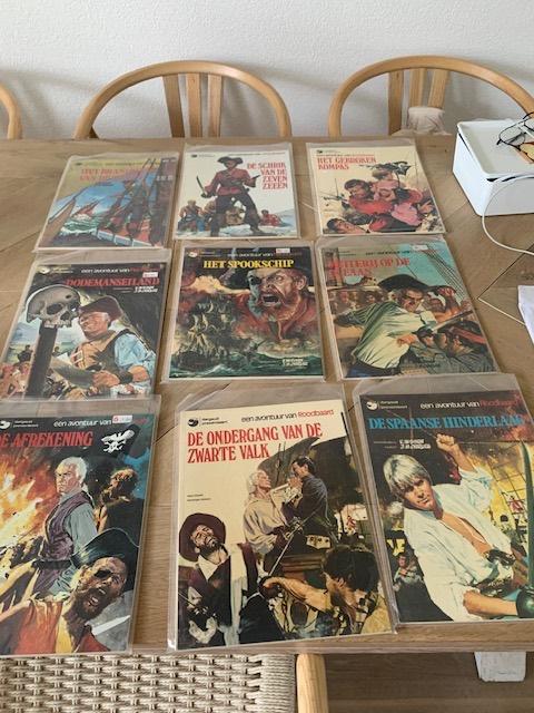 30 stuks stripalbums  uit de serie Roodbaard, Boeken, Stripboeken, Meerdere stripboeken, Ophalen of Verzenden, Zo goed als nieuw