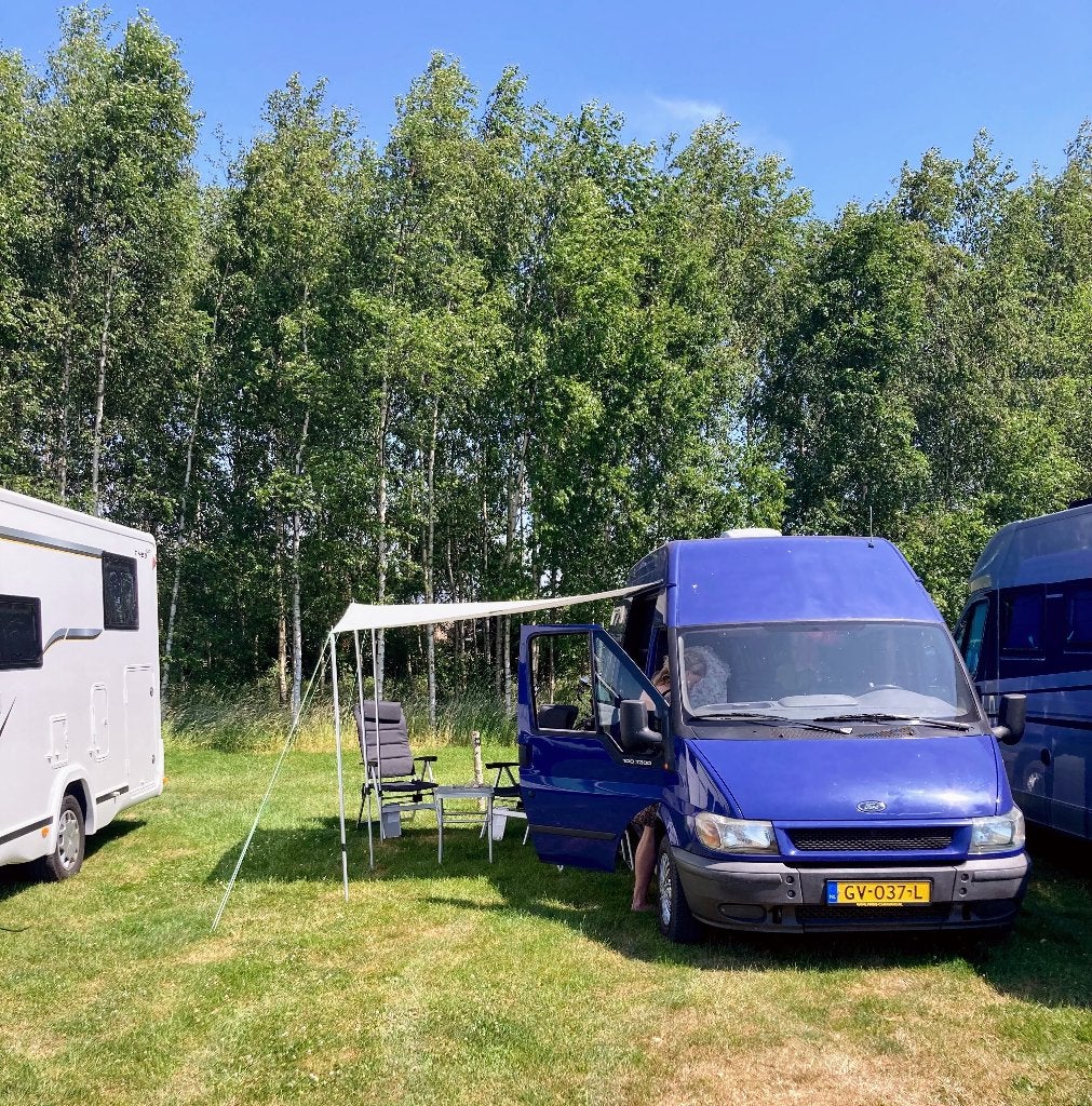Ford Transit buscamper 2003 – compleet – APK 15-07-2027, Buscamper of Camperbus, Reservewiel, Ford, Tot en met 2