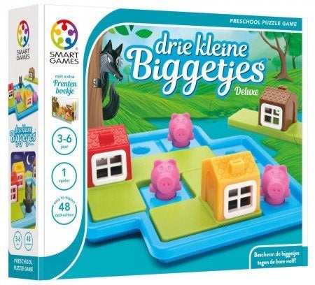 SmartGames: De drie kleine biggetjes, ., Nieuw, Ophalen of Verzenden, .