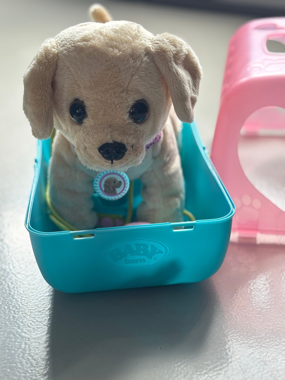 BABY born Puppy, Ophalen, Zo goed als nieuw, Overige typen, Met geluid