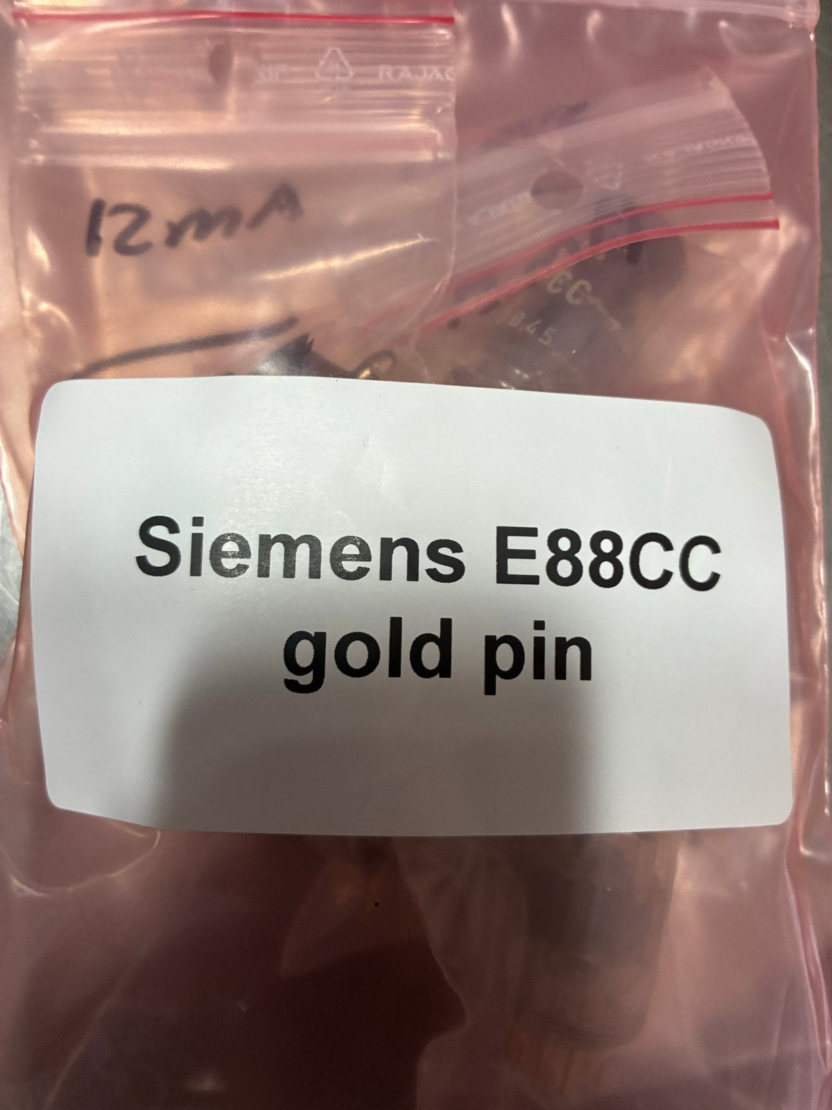 Siemens E88CC Gold Pin buizen (diverse mA), Ophalen of Verzenden, Gebruikt