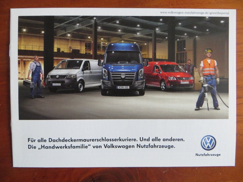 Volkswagen Nutzfahrzeuge (Handwerksfamilie) (febr. 2009), Ophalen of Verzenden, Nieuw, Volkswagen