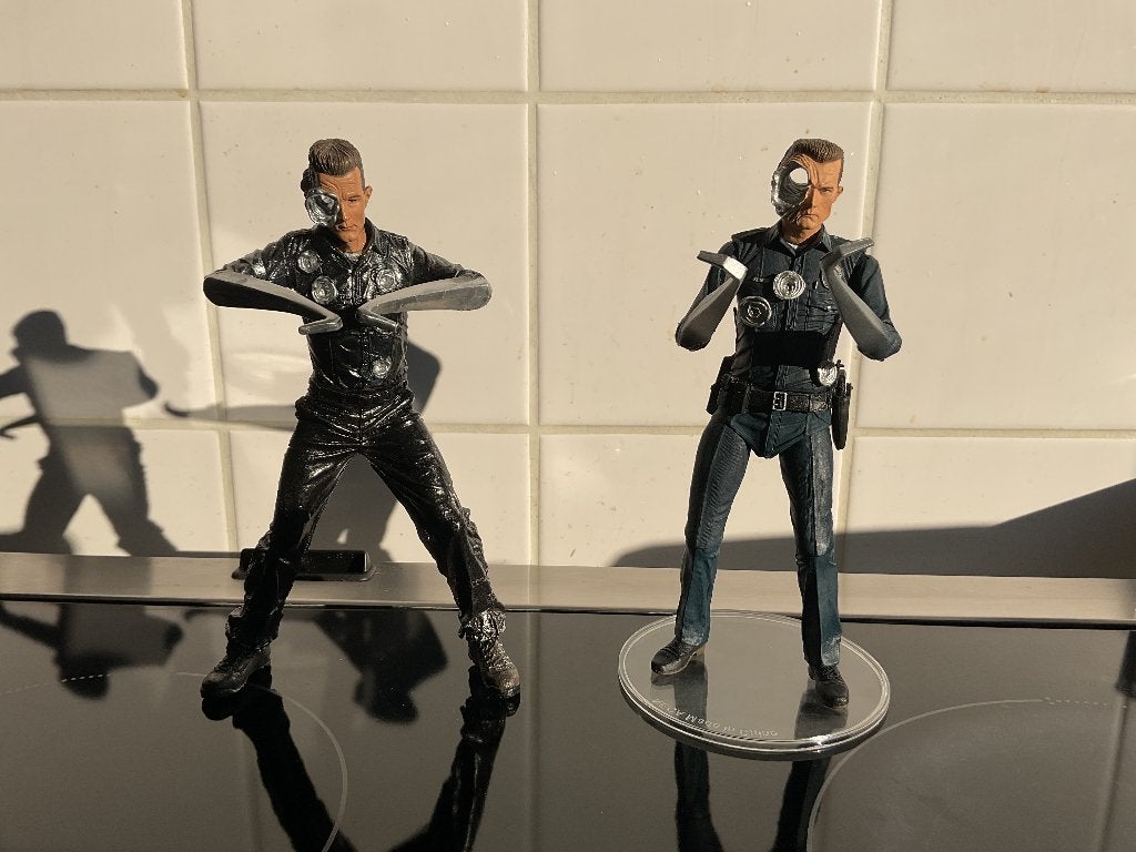 Terminator 2 Series 3 T-1000 Pescadero Hospital 2 modellen, Ophalen, Actiefiguur of Pop