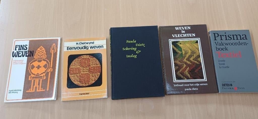 Weefboeken, Ophalen, Gebruikt