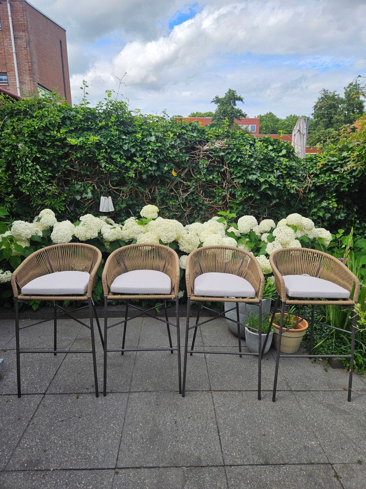 Tuinstoelen 4 stuks, Ophalen, Nieuw